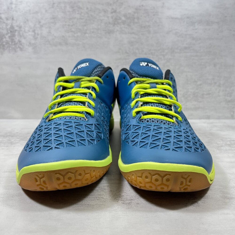 Yonex Eclipsion X Power Cushion Badminton Shoes - Men's Size 10 - Blue Green - Picture 3 of 10